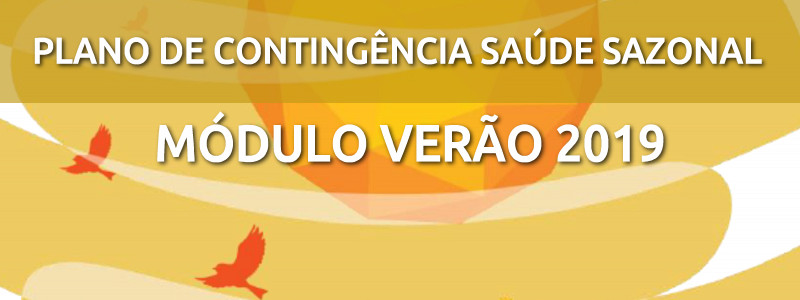 Plano de Contingência Saúde Sazonal – Módulo Verão 2019 – Referenciais