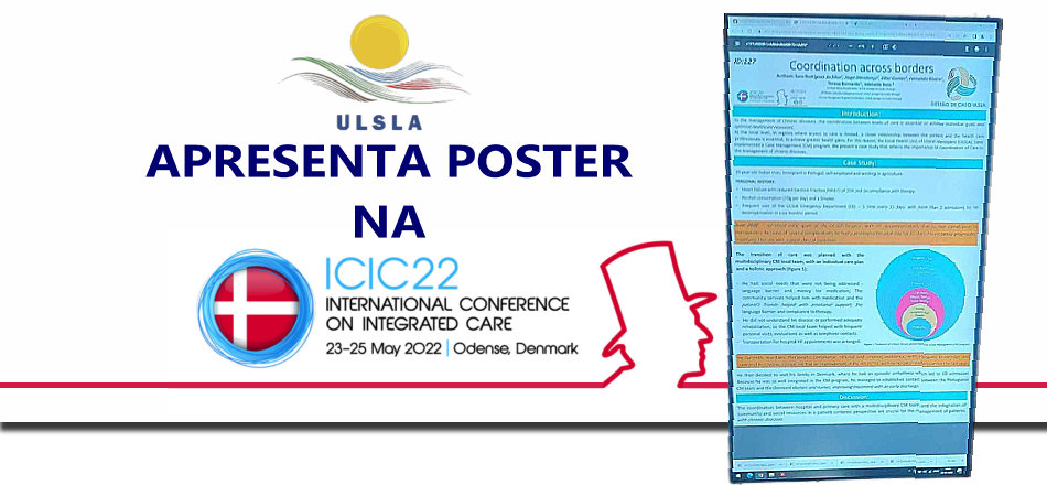 ULSLA APRESENTA POSTER NA ICIC22