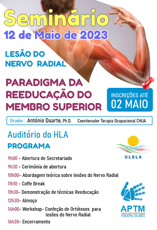 Programa Seminário Lesão do Nervo Radial