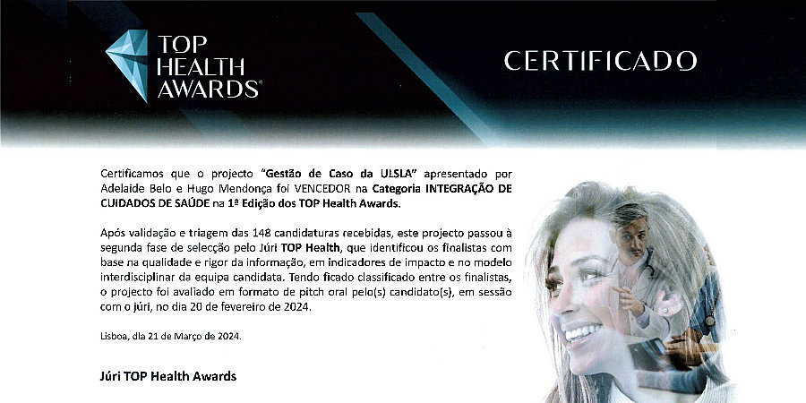 ULSLA VENCE TOP HEALTH AWARD