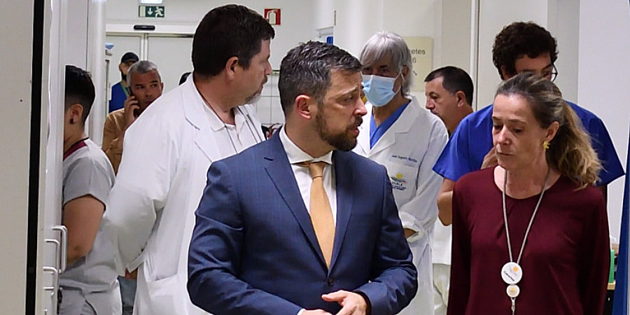 Diretor Executivo do SNS visitou o Hospital do Litoral Alentejano